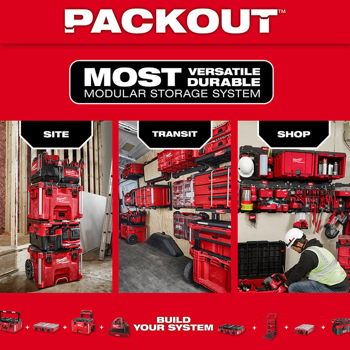 Milwaukee 48-22-8063 Large Bin Set for PACKOUT w/ Organizers - 2 PK