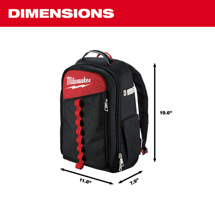 22 laptop backpack Milwaukee 48-22-8202 Low Profile Backpack