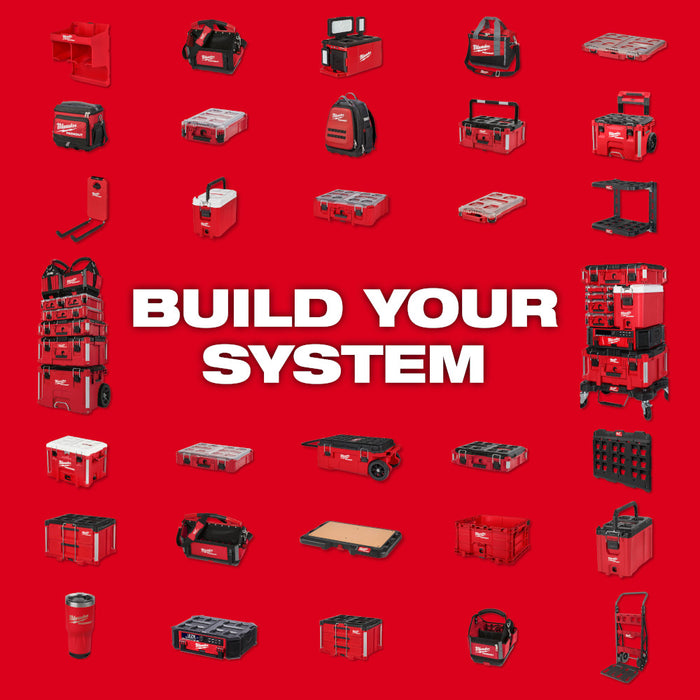Milwaukee 48-22-8339 M18 PACKOUT Durable Battery Holder Storage System