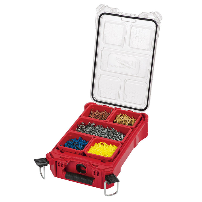Milwaukee 48-22-8435 5-Bin Impact Resistant Polymer Packout Compact Organizer