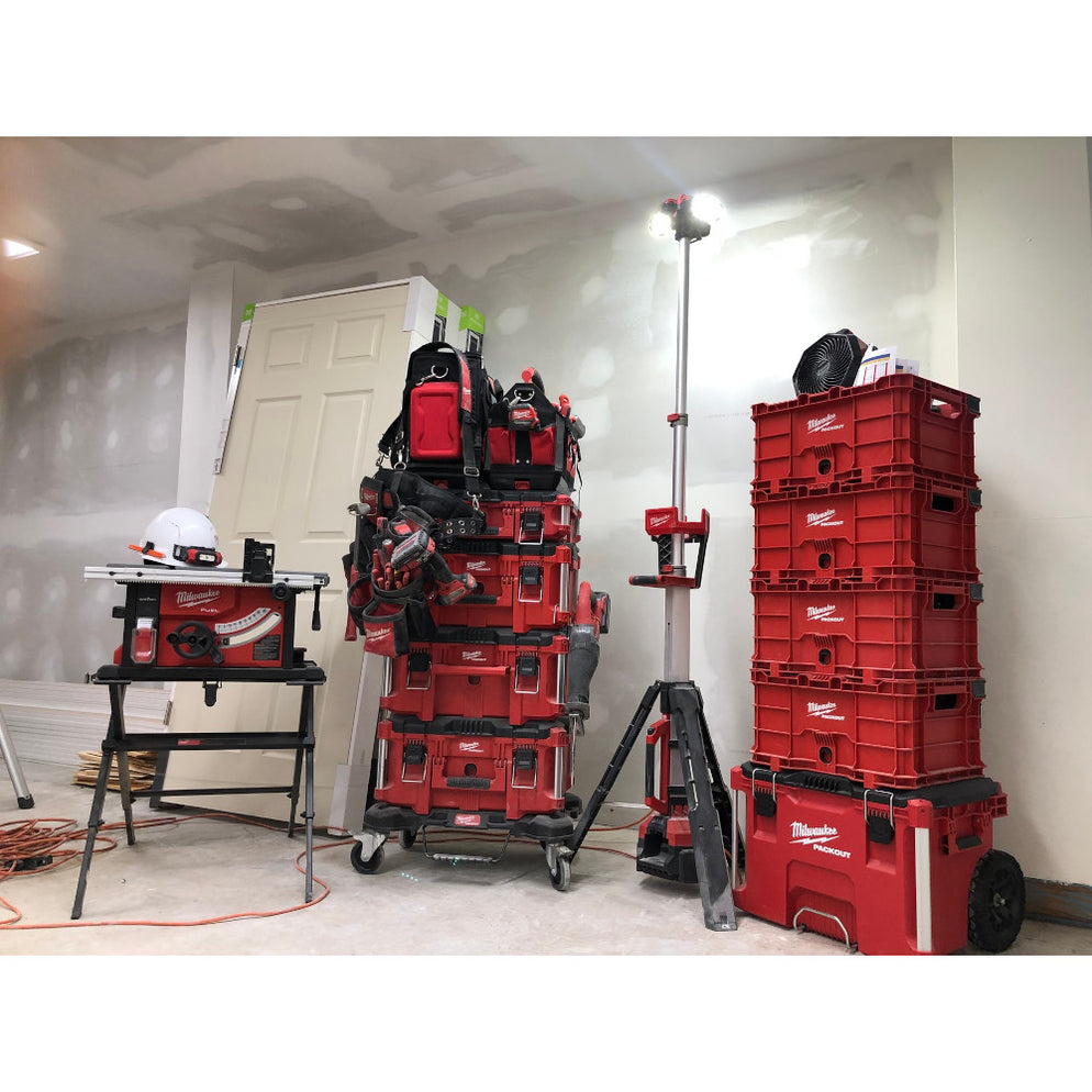 Milwaukee 48-22-8442PO PACKOUT 3 / 2 Drawer Combo Tool Box w/ Work Top ...