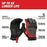 Milwaukee 48-22-8732 Breathable Armortex Smart Swipe Demolition Gloves - L