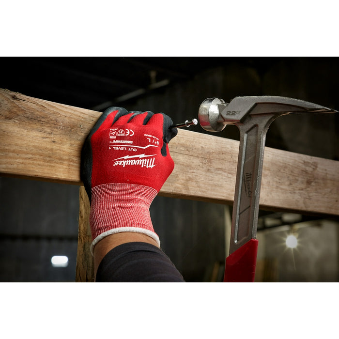 Milwaukee 48-22-8901B Cut Level 1 Nitrile Gloves Medium - 12 PK