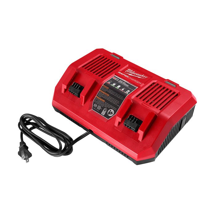 Milwaukee 48-59-1802 REDLINK M18 Dual Bay Simultaneous Rapid Charger