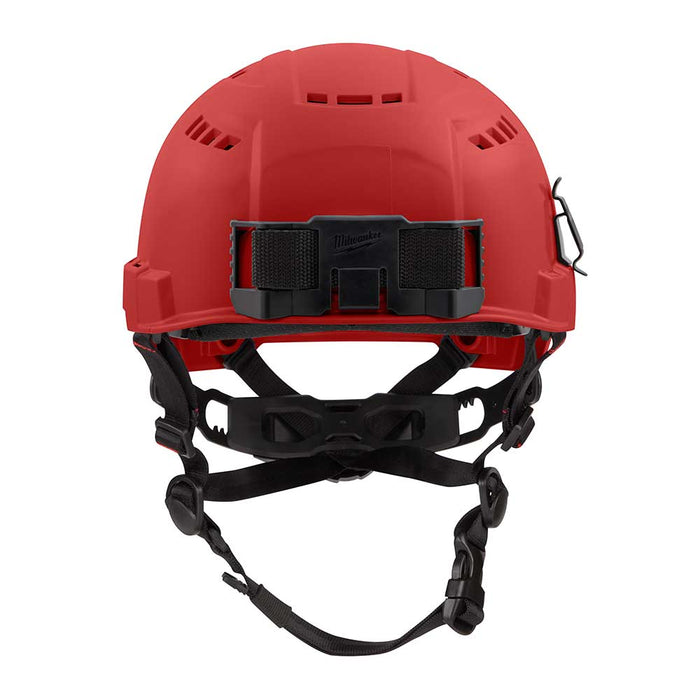 Milwaukee 48-73-1308 Red Vented Class C Type 2 Safety Helmet w/ BOLT