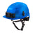 Milwaukee 48-73-1325 Class E Blue Front Brim Unvented Helmet w/ BOLT
