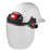 Milwaukee 48-73-1420 BOLT Clear Full FaceShield for Milwaukee Safety Helmet