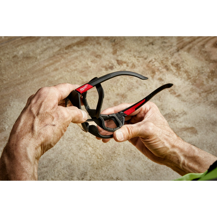 Milwaukee 48-73-2040 Performance Clear Safety Glasses w/Gasket Fog-Free Lenses