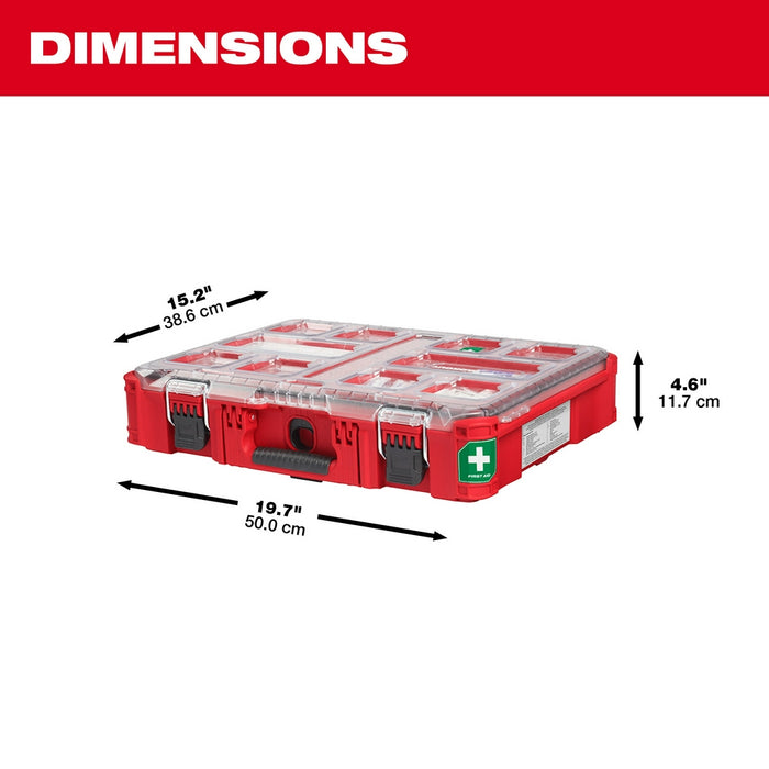 Milwaukee 48-73-8430CB Class B Type 3 PACKOUT First Aid Kit w/ PACKOUT Organizer