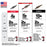 Milwaukee 48-89-9257 Titanium SHOCKWAVE Impact Duty Step Bit Kit 3 Piece