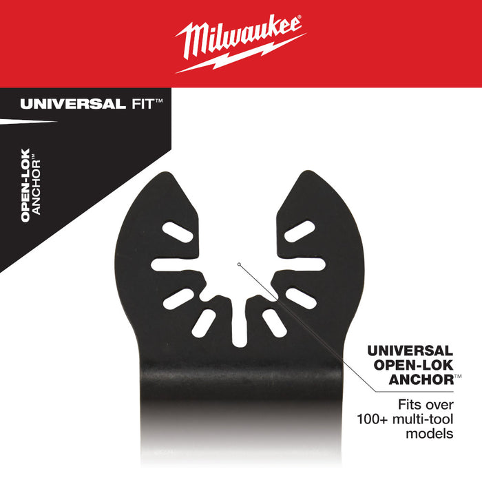 Milwaukee 49-10-9114 Universal OPEN-LOK Oscillating Multi-Tool Blade Kit - 15 PC
