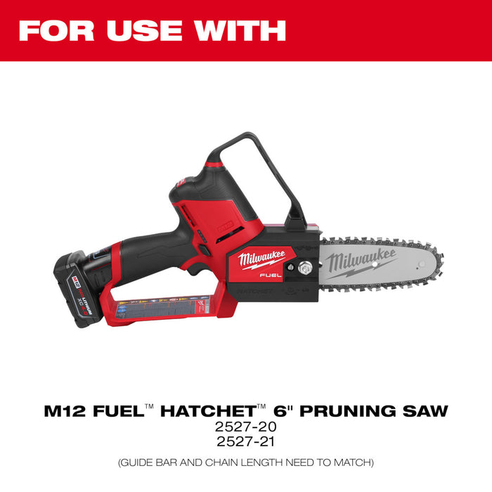 Milwaukee 49-16-2732 6" Saw Chain for M12 FUEL HATCHET 6" Pruning Saw