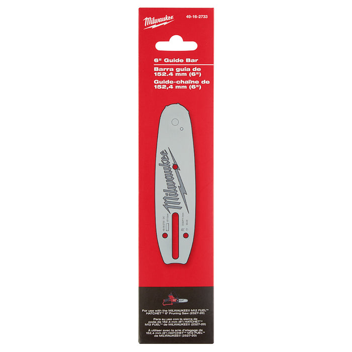 Milwaukee 49-16-2733 6" Guide Bar for M12 FUEL HATCHET 6" Pruning Saw