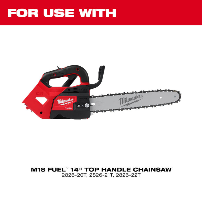 Milwaukee 49-16-2744 14" Top Handle Chainsaw Chain for M18 FUEL 14" Chainsaw