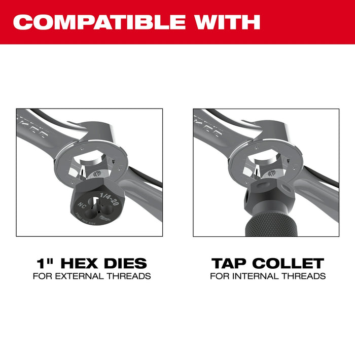 Milwaukee 49-57-5002 Hex-LOK 2-in-1 Tap and Die Threading Handle?