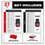 Milwaukee 49-66-6804 SHOCKWAVE Impact-Duty 1/2 In. Drive Metric And SA - Mass Depot - Foto 12
