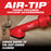 Milwaukee 49-90-2021 AIR-TIP Rotating Corner Brush Tool Attachment