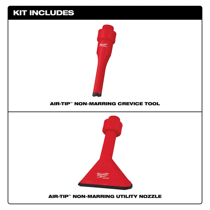 Milwaukee 49-90-2034 AIR-TIP Non-Marring Utility Nozzle Attachment Kit