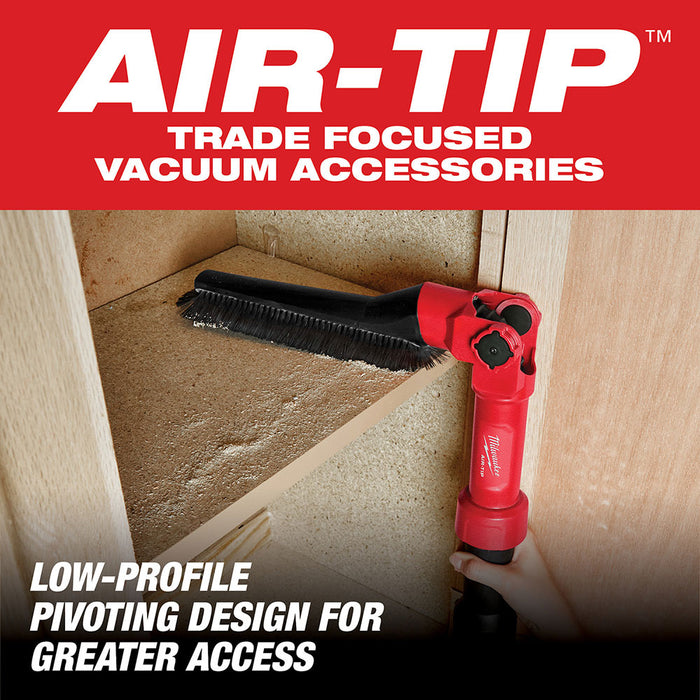 Milwaukee 49-90-KIT1 AIR-TIP Nozzle/Rotating Brush/Pivoting Brush Attachment Kit
