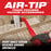 Milwaukee 49-90-KIT2 AIR-TIP Utility Nozzle/4-in-1 Right Angle/Dust Collector Kit
