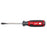 Milwaukee MT206 1/4" Slotted 4" Cushion Grip Screwdriver - Made In USA