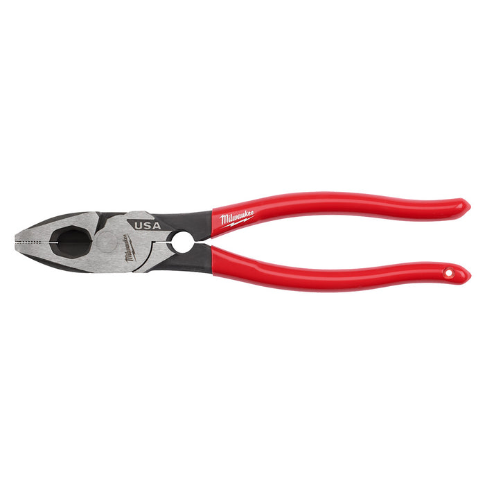 Milwaukee MT500T 9" Lineman's Dipped Grip Pliers w/ Thread Cleaner - Made In USA