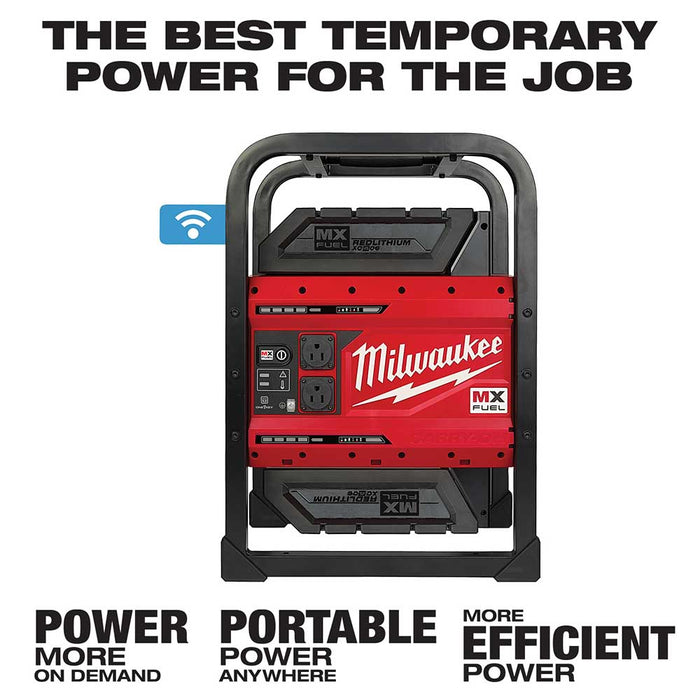 Milwaukee MXF002-2XC MX FUEL 3600W/1800W Cordless Carry-On Power Supply