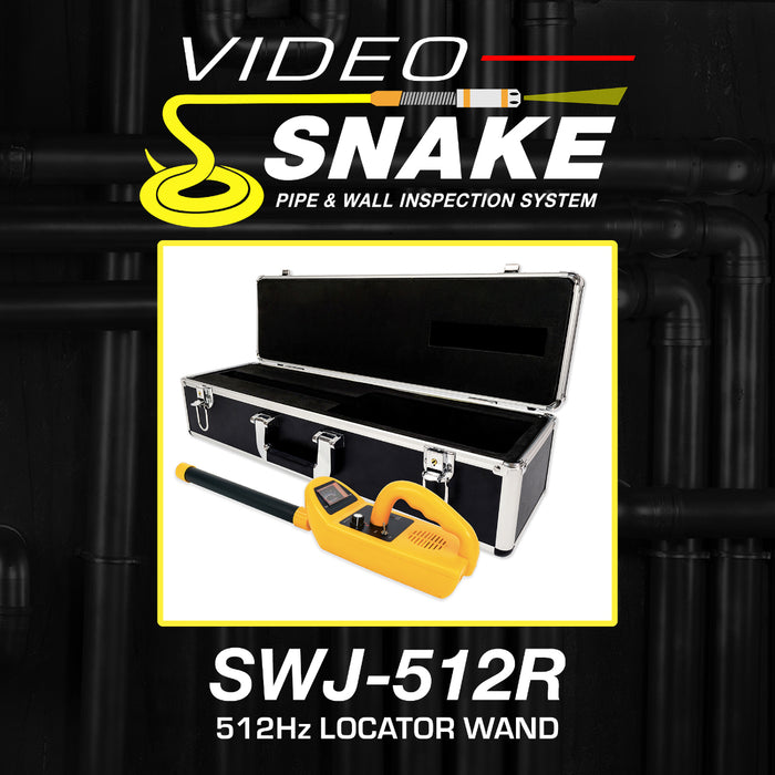 Video Snake SWJ-512R 512hz Reciever Locater Transmitter Wand