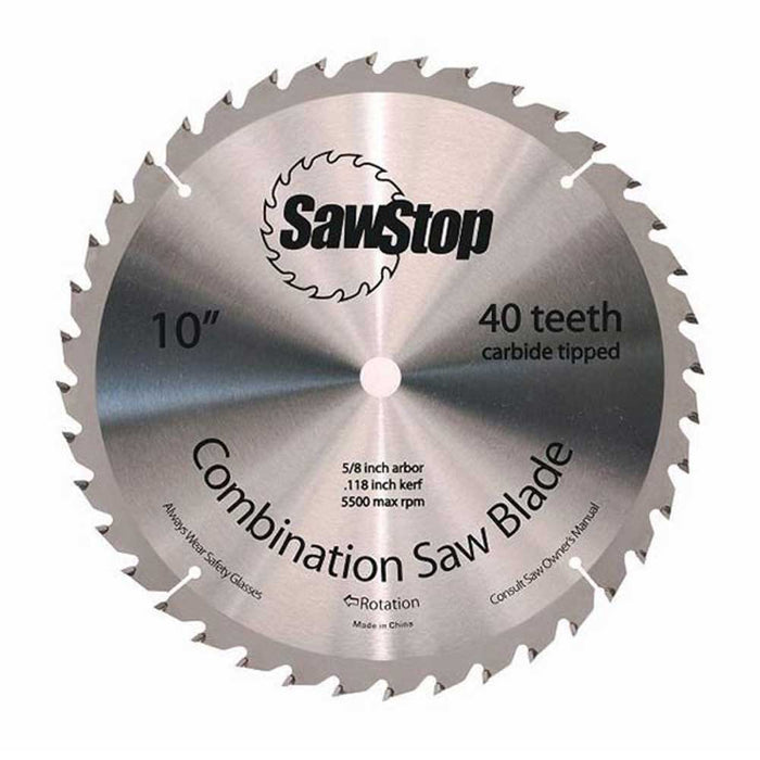 SawStop CNS-07-148 40 Teeth Combination Circular Saw Table Blade