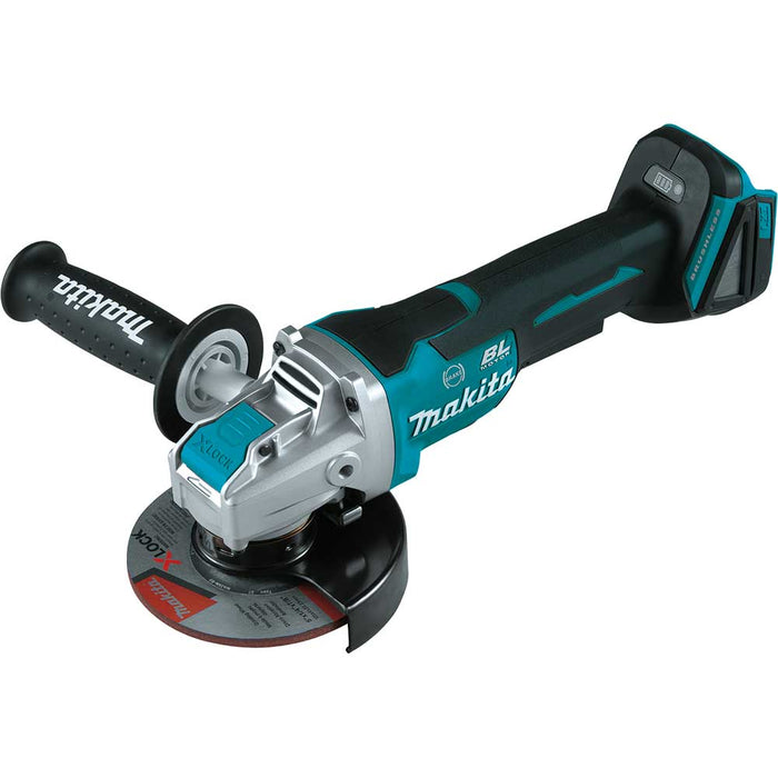 Makita XAG26Z 18V LXT 4-1/2” / 5" Paddle Switch X-LOCK Angle Grinder - Bare Tool