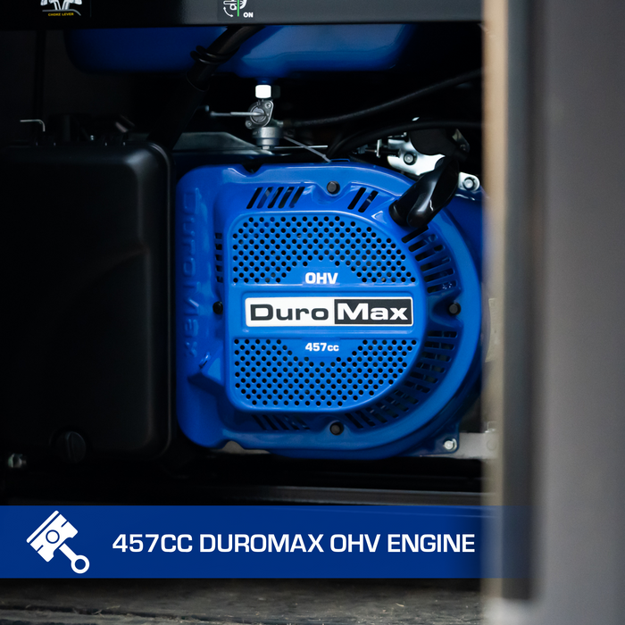 DuroMax XP12000X 12,000 Watt Gasoline Portable Generator w/ CO Alert