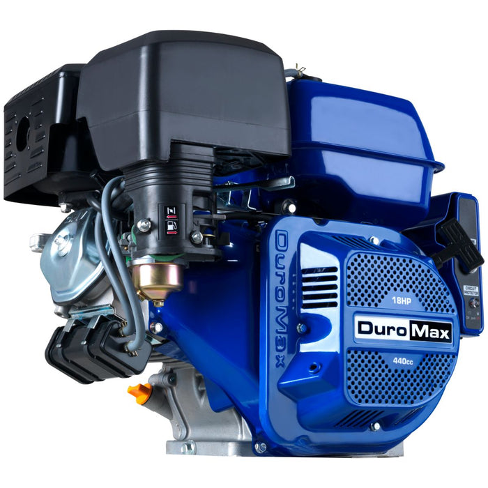 DuroMax XP18HPE 440cc 3600 RPM 1" Electric Start Horizontal Gas Powered Engine