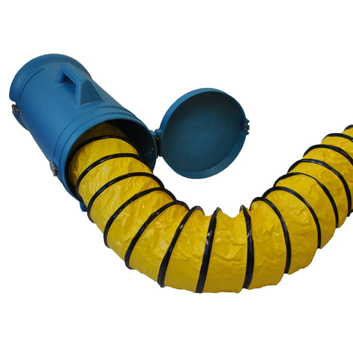 Xpower 8DHC25 25' x 8" Diameter Ducting Hose w/ Carrier for X-8