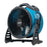 XPower FC-250AD 13” Brushless Air Circulator Utility Blower Fan w/ Power Outlets