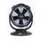XPower FC-300S 1/4 HP 2100 CFM 14" 4 Speed Multipurpose Pro Air Circulator Fan