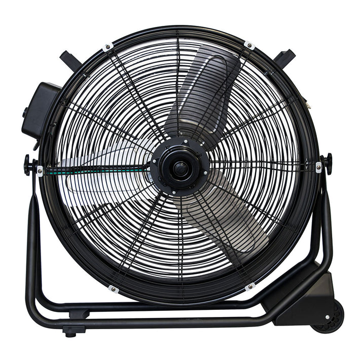 Xpower FD-630D 1/2 HP 5800 CFM 24” Brushless Variable Speed Drum Fan