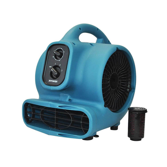 XPOWER P-450NT 1/3 HP 2000 CFM Freshen Scented Air Mover w/ Timer & Ionizer
