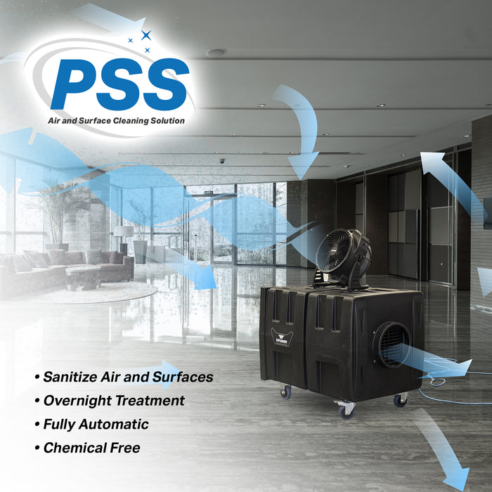 XPOWER PSS4 Everest PLUS Programmable Sanitizing System Auto Indoor Air Purifier