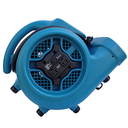 Xpower X-400A 1/4 HP Industrial Air Mover w/ Built-In Power Outlets