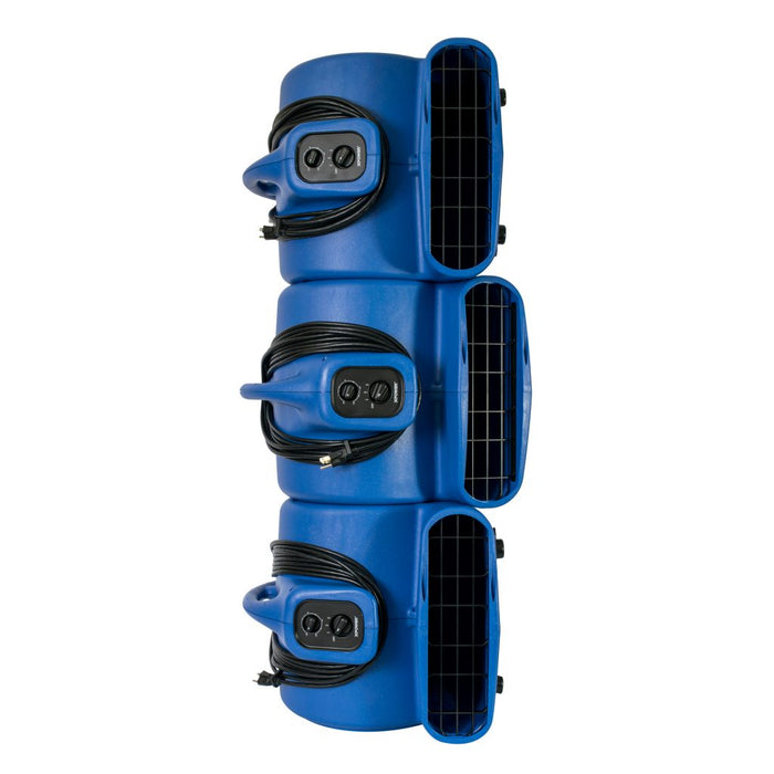 Xpower X-800TF 3/4 HP 3200 CFM 3 Speed Air Mover Floor Fan Dryer Blower w/ Timer