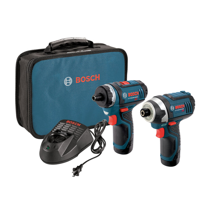 Bosch CLPK27-120 12-Volt Max Lithium-Ion Drill and Impact Driver Combo Kit