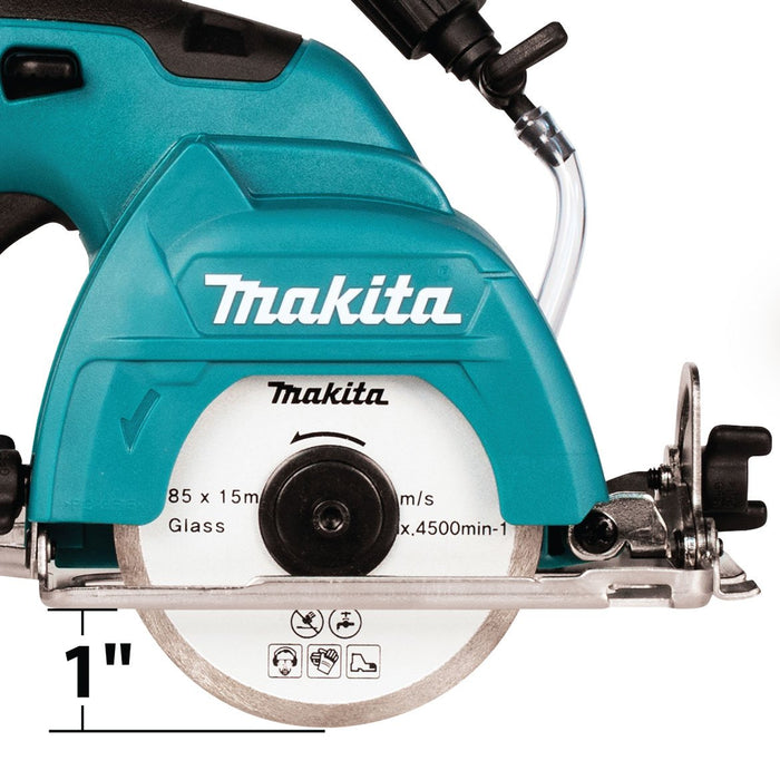 Makita CC02Z 12-Volt Max CXT 3-3/8-Inch Lithium-Ion Tile/Glass Saw - Bare Tool
