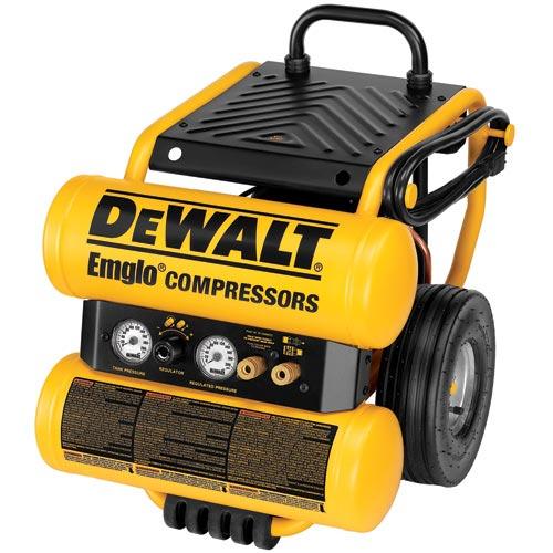 DeWALT D55154 1.1 HP 4 Gallon Electric Air Compressor