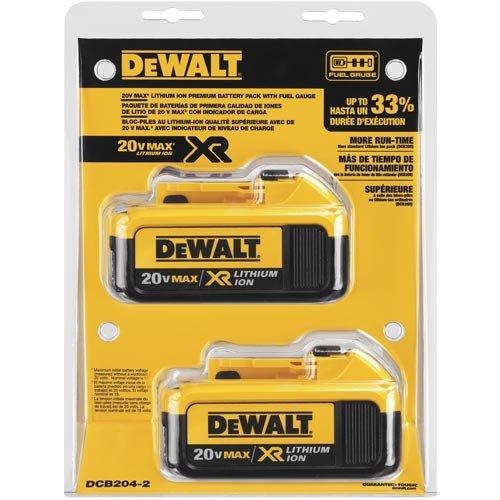 DeWalt DCB204 20V Max XR Lithium Ion Battery