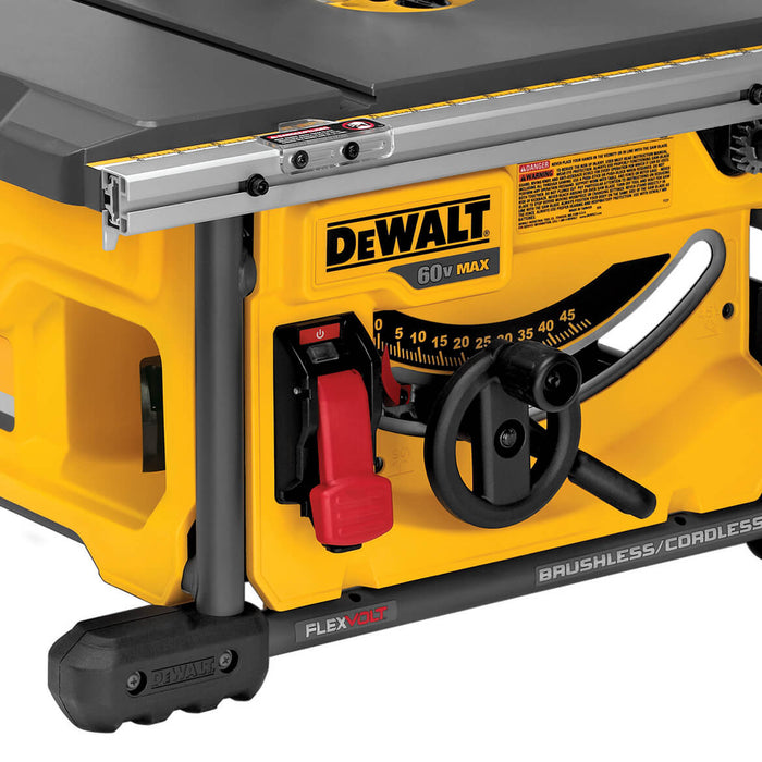 DeWALT DCS7485B 60V FLEXVOLT 8-1/4-Inch Adjustable Table Saw - Bare Tool