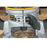 DeWALT DW618K Electronic Variable Speed Fixed Base Router Tool w/ Soft Start Kit