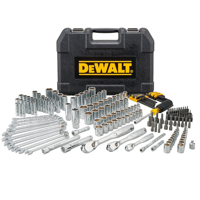 DeWALT DWMT81534 Durable Chrome SAE Quick Release Mechanics Tool Set - 205pc