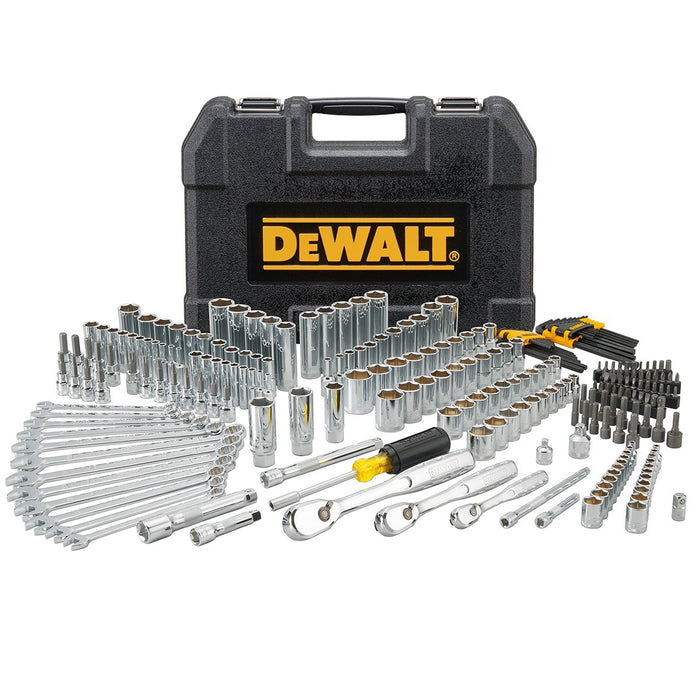 DeWALT DWMT81535 Durable Chrome SAE Quick Release Mechanics Tool Set - 247pc