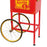 FunTime FT860CR 8oz Premium Red/Gold Popcorn Popper Machine Maker Cart Vintage