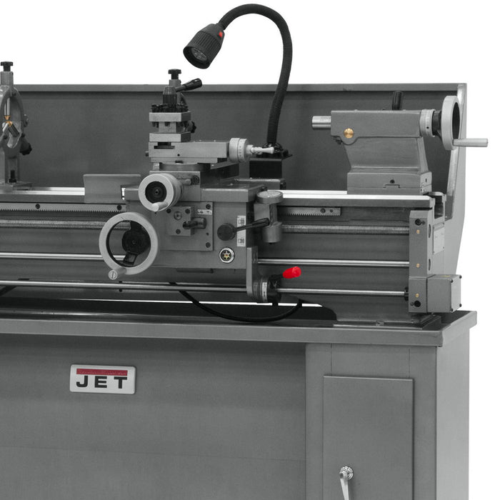 JET BDB-1340A 2-Hp 230V Belt Drive Bench Lathe w/ CBS-1340A Stand - 321102AK